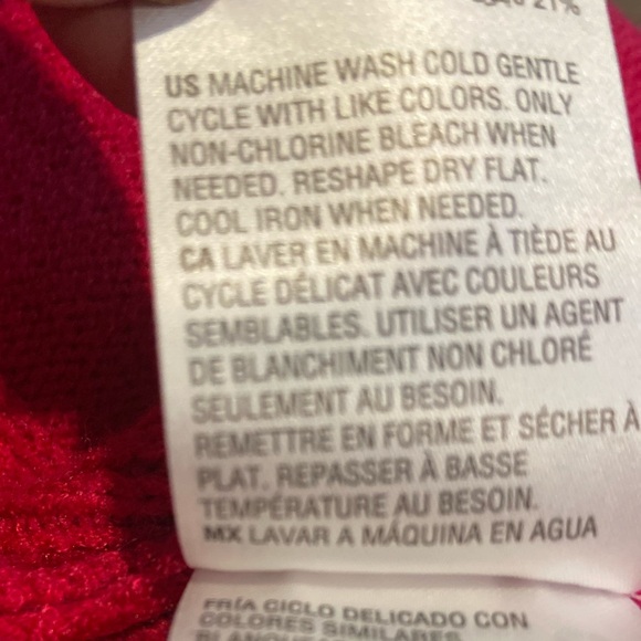 Alfani~NWT~Claret Rose~Heavy~Knit~Turtleneck~Sweater~Ribbed Cuffs & Hem~Size XL - Picture 16 of 16